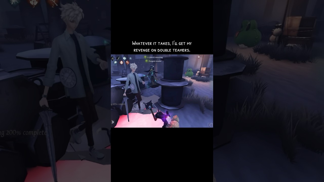 Double teamers&hellip; I&rsquo;ll get you. #id5 #identityv #gaming #identity5 #idv #idvtuber #idvshorts #funny