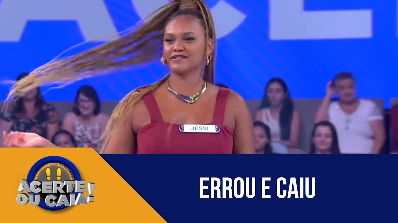 Jessi Alves enrola-se em pergunta sobre desporto e vai direto para o buraco | Acerte ou Caia!