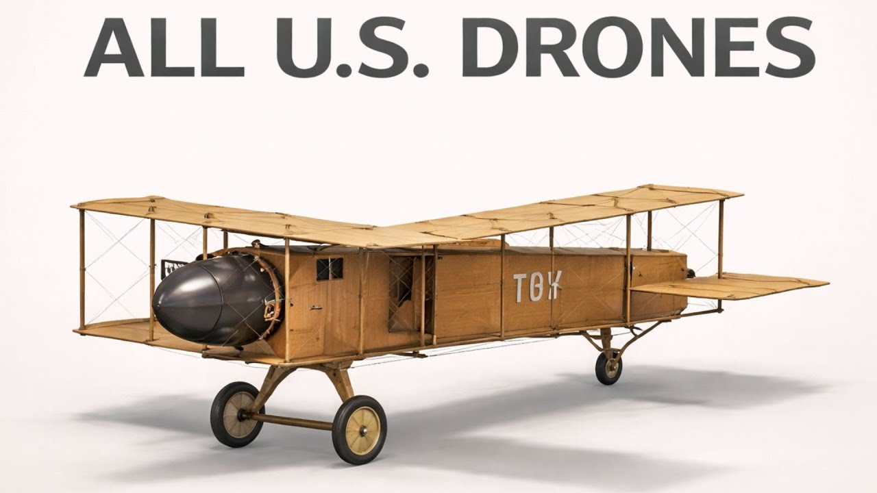 Every U.S. Drones Ever Made