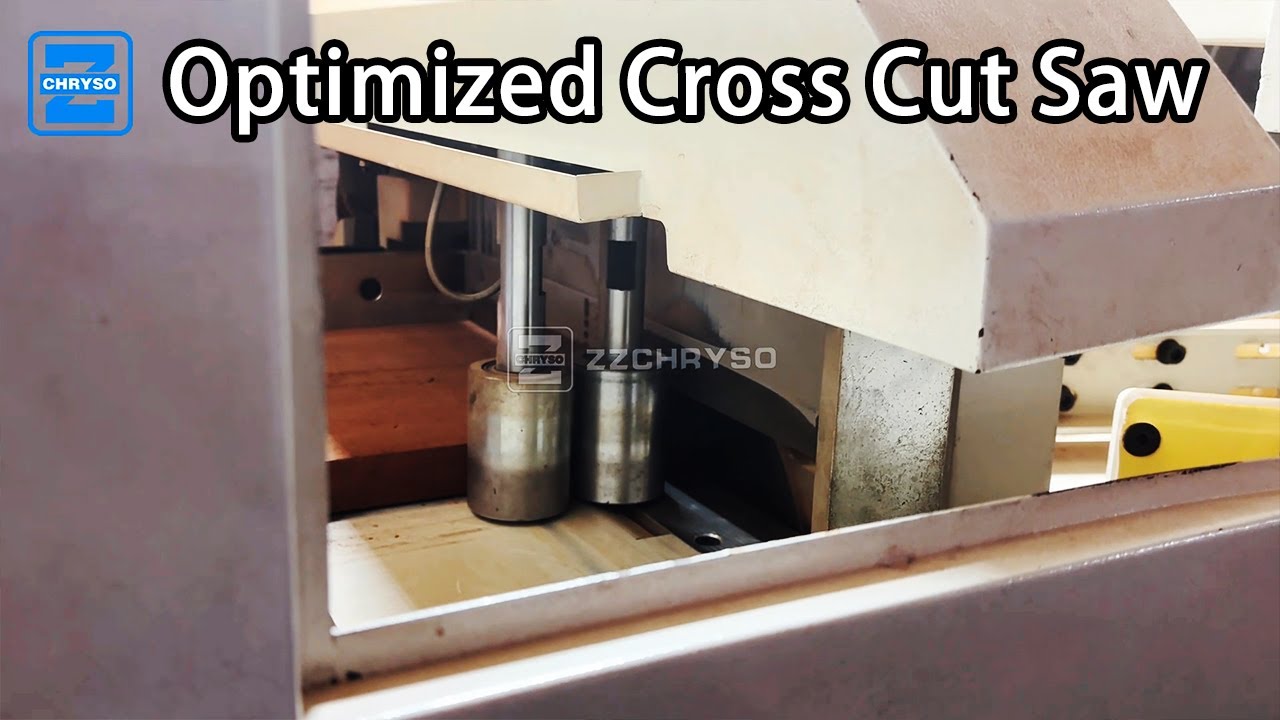 Optimizing Cross Cut Off Saw Machine For Adjustable Fixed Length Cutting