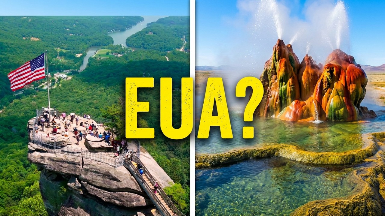 Esses Lugares dos EUA Não Parecem Reais