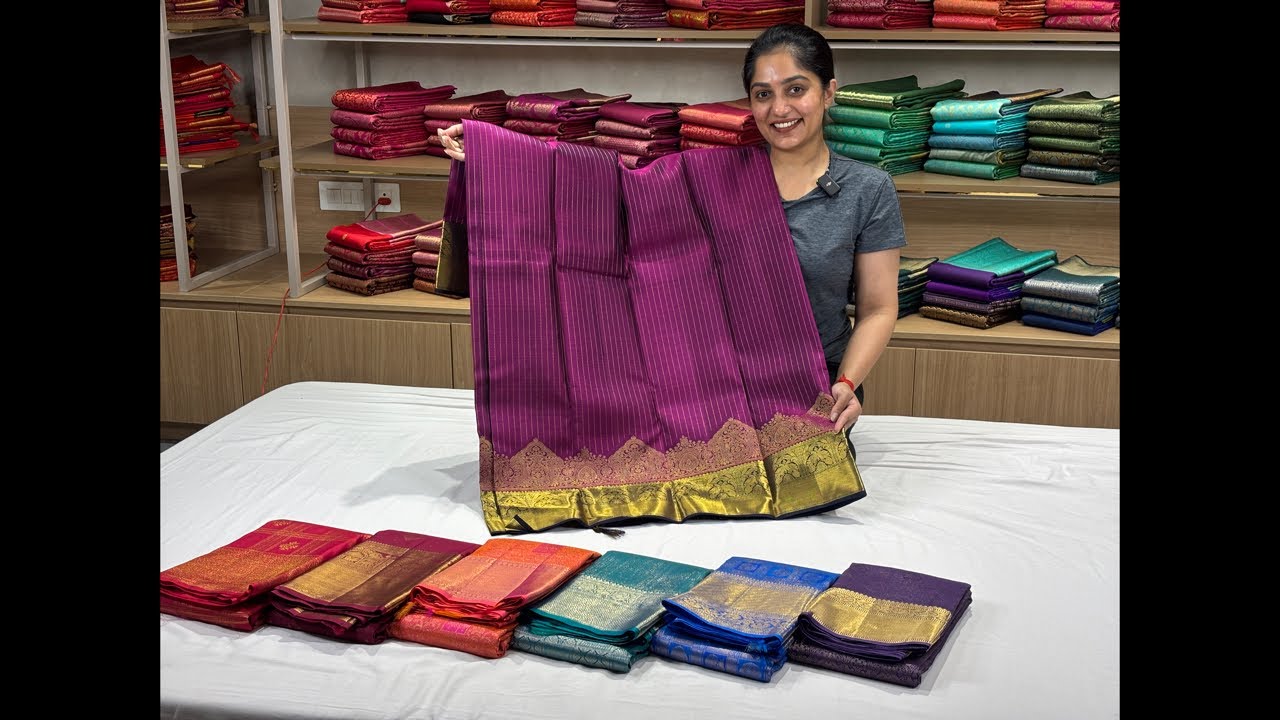 LIVE SESSION | Pure Kanchipuram Silk Sarees #sareelove #kanchipattu