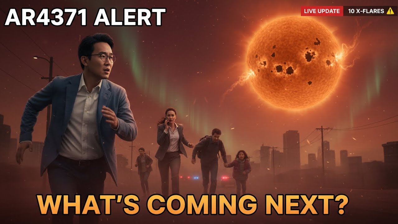 Blackout Risk: Sun Quiets After 10 X-Flares! Is AR4371 the Next Storm Maker? + What&rsquo;s Coming