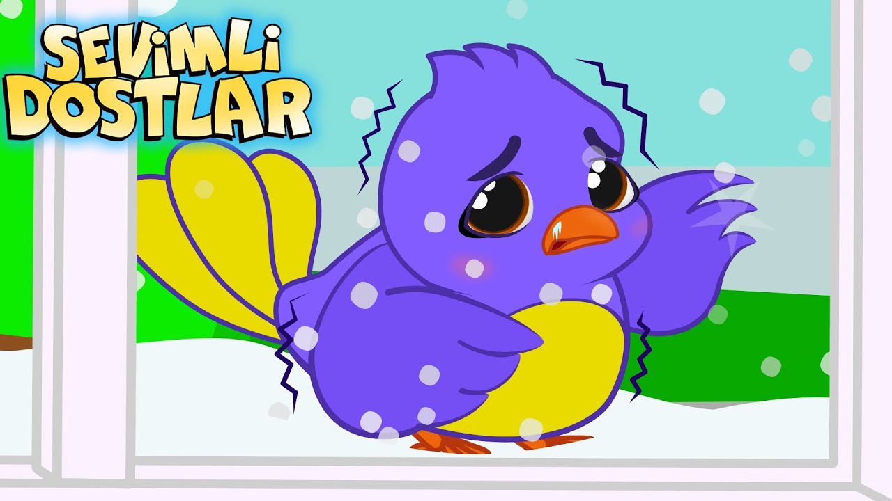 Mini mini bir kuş | Sevimli Dostlar bebek şarkıları dinle  | 