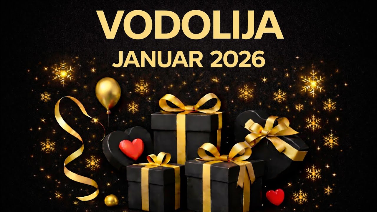 VODOLIJA ♒️ JANUAR 2026 ♒️ Od izvora dva putića, a ja biram pravi!!! 👨&zwj;❤️&zwj;👨🍀⚘️✨️🌿🎁🥂