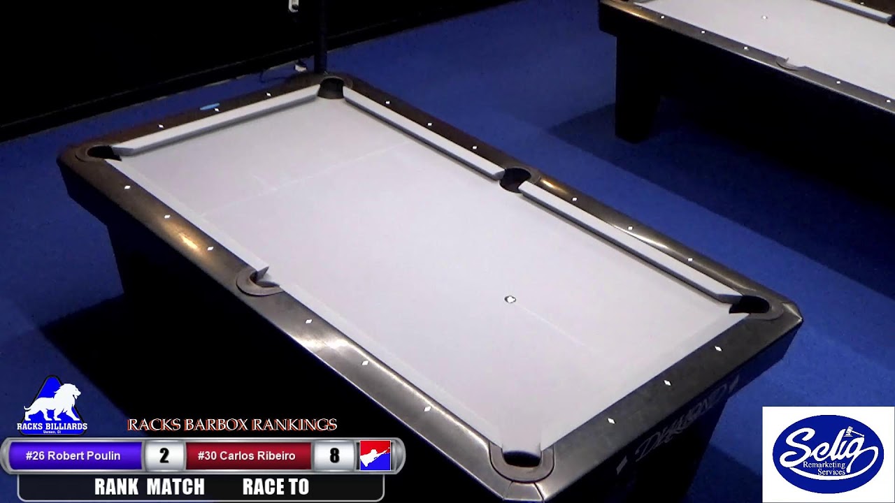 BARBOX RANKED MATCH #26 Robert Poulin vs #30 Carlos Ribeiro