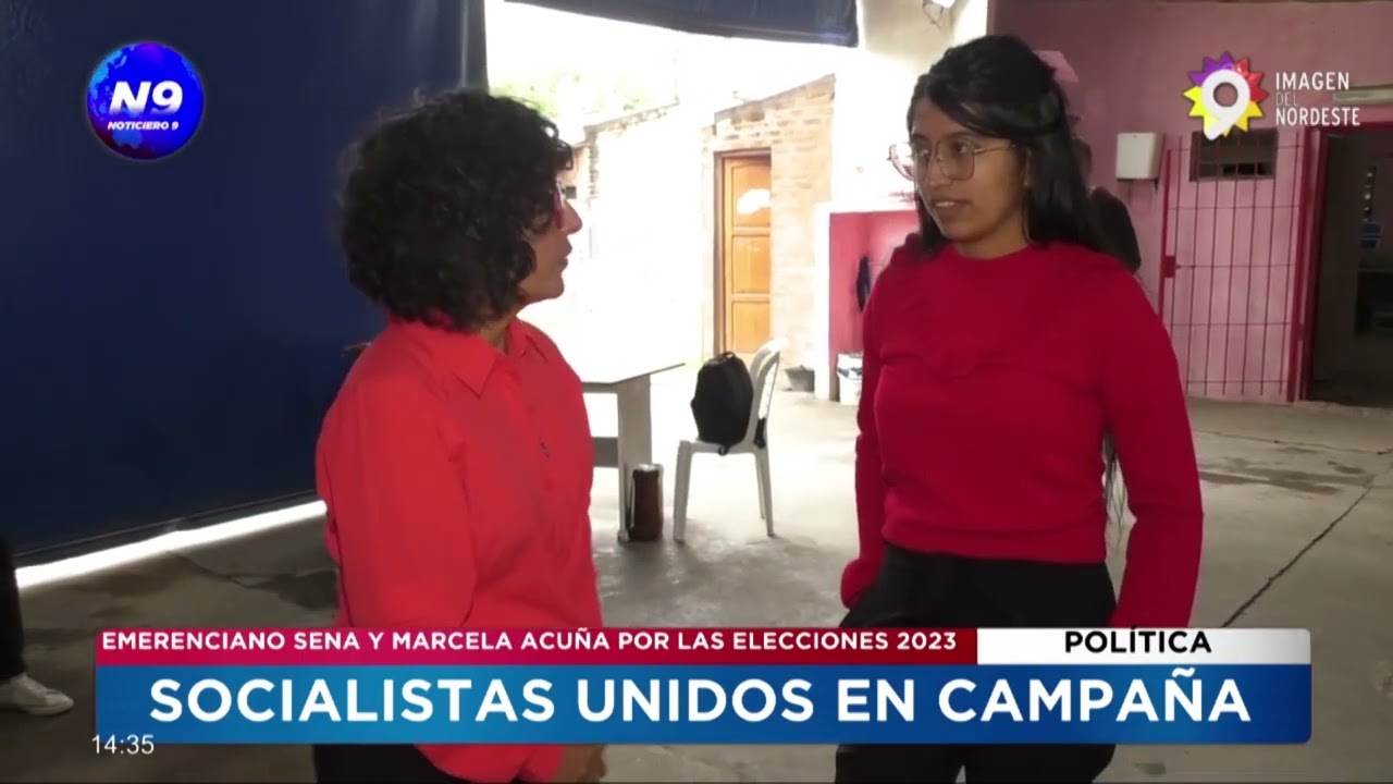 SOCIALISTAS UNIDOS EN CAMPAÑA - NOTICIERO 9