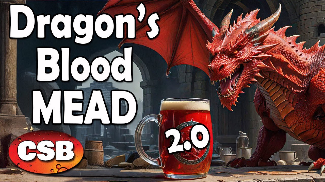 We RECREATED Dragon’s Blood Mead – How We Did It!