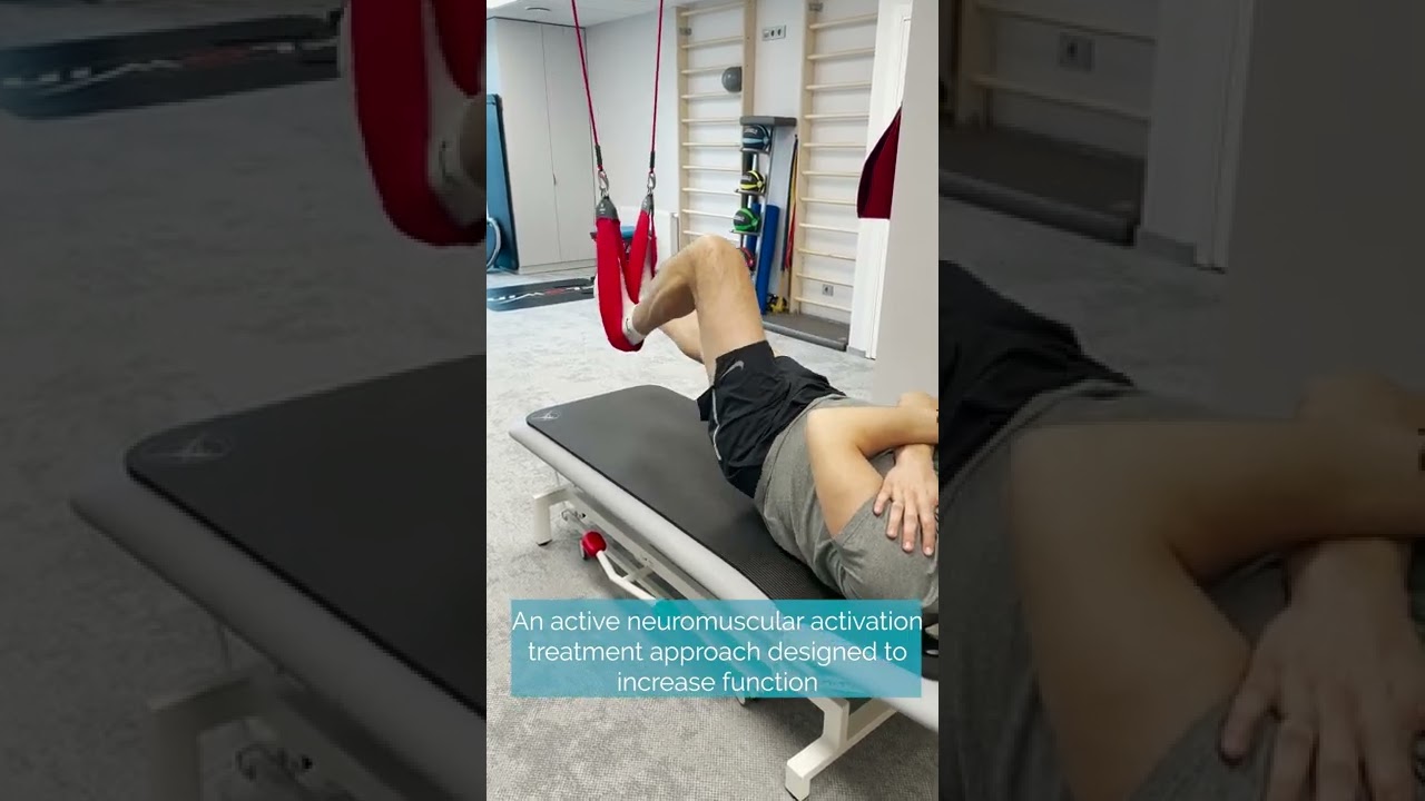 Rehabilitation methods #3: Redcord system with physiotherapist Prof. L. Siupsinskas