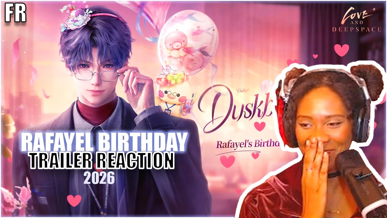 RP PROF AVEC RAFAYEL ??! 👀📙 (FR) | Rafayel Duskbright Steps | REACTION TRAILER | Love and Deepspace