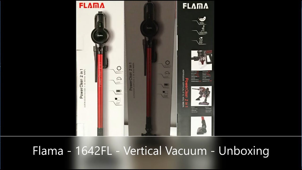 Flama  - 1642FL -  Aspirador Vertical - Vertical Vacuum -  Unboxing