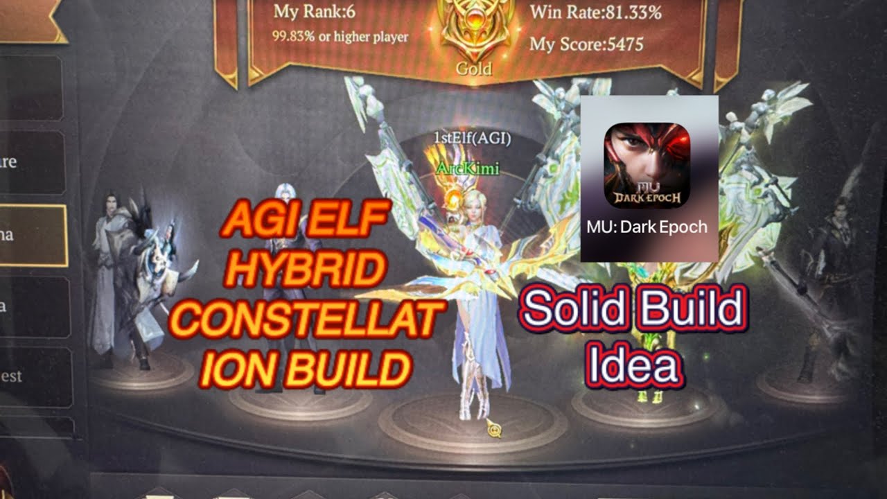 AGI ELF HYBRID CONSTELLATION BUILD | Tips para sa mas solid na Setup sa Dark Epoch MU