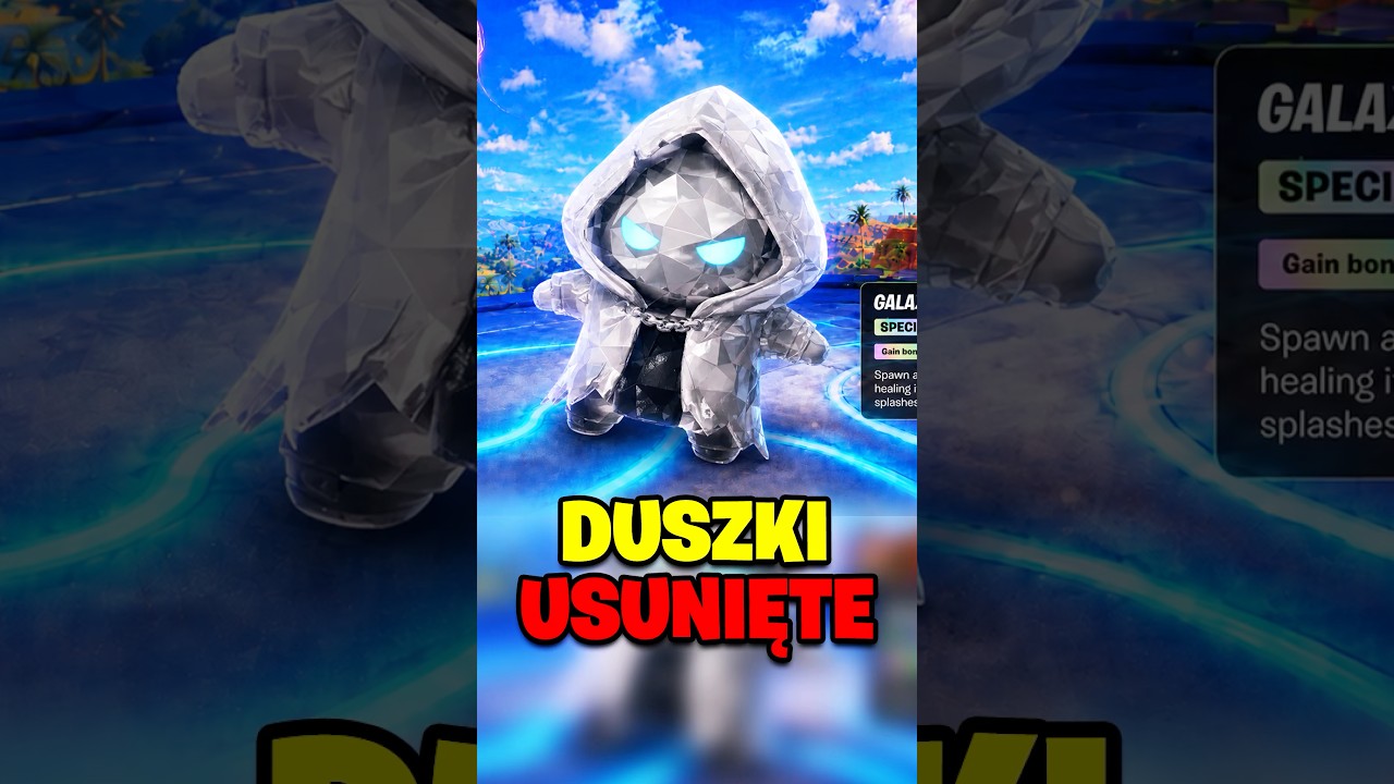DUSZKI USUNIĘTE Z FORTNITE! #shorts