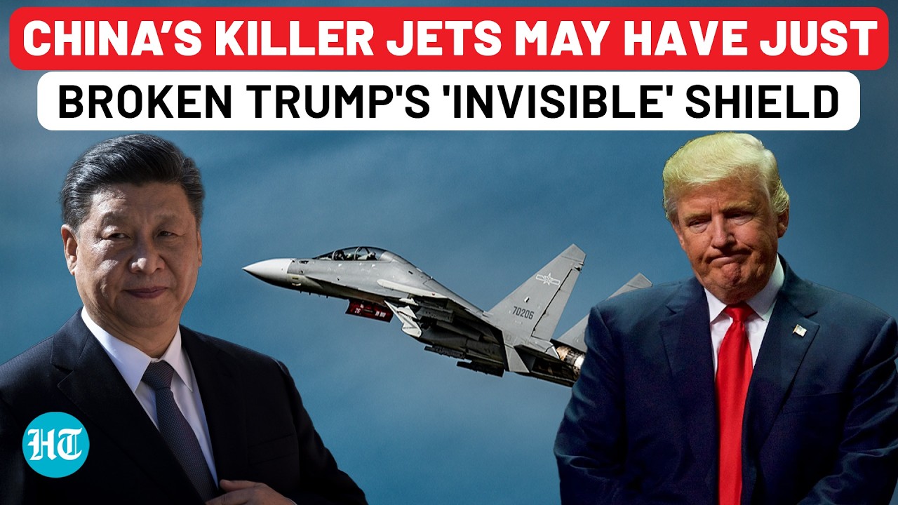 Chinese Jet Locks Onto US Stealth Fighters? Trump’s Airpower Under Fire As China Claims Massive Win
