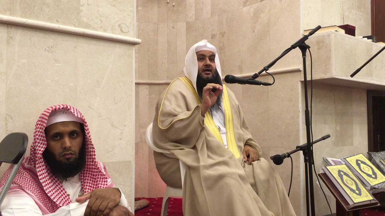 خاطرة للشيخ قاسم فضائل بعنوان (إن ربي رحيم ودود) بعد صلاة التراويح ٢٥ رمضان ١٤٣٧هـ