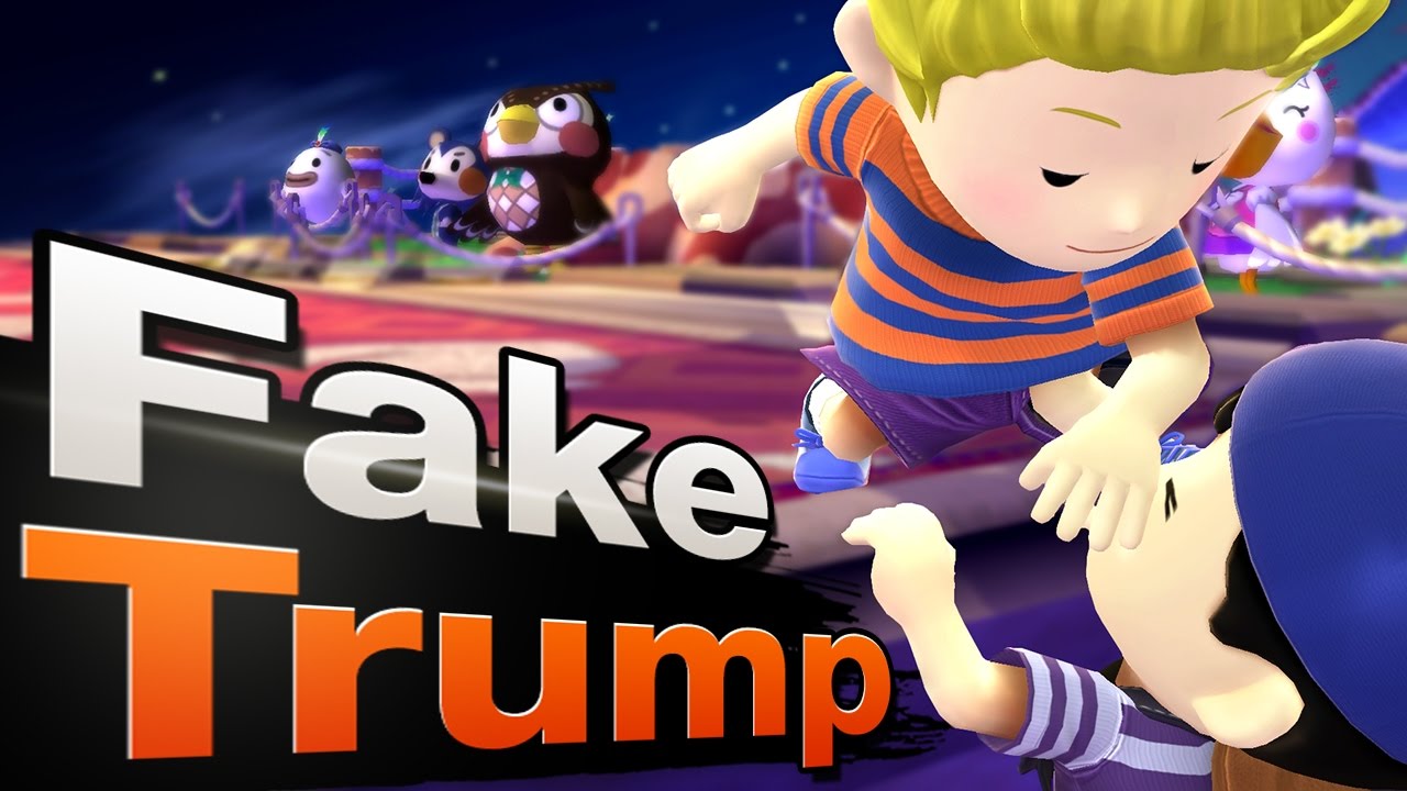 Smash 4 Wii U - Faking a Trump
