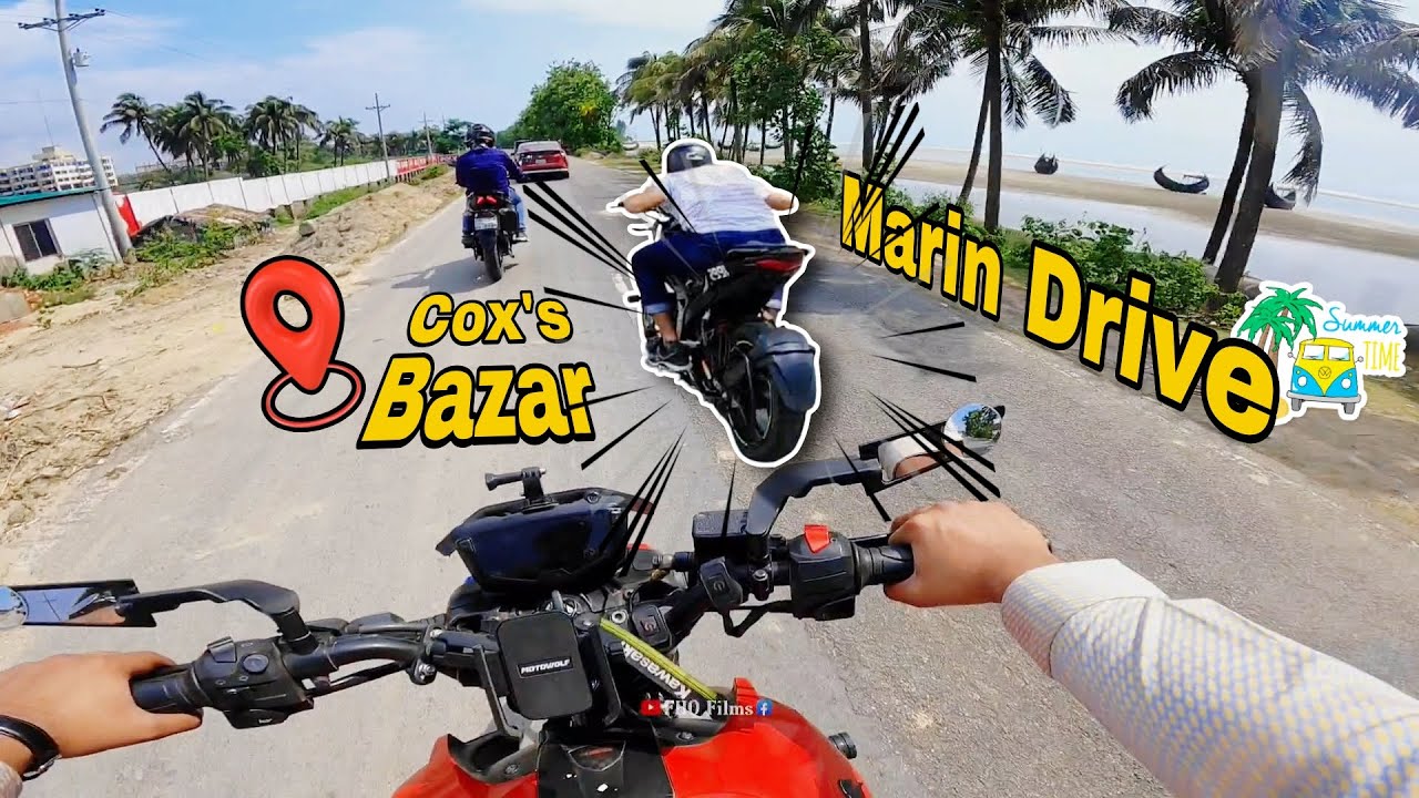 Cox's Bazar Kolatoli Beach থেকে Inani Sea Beach এবং সাথে মেরিন ড্রাইভের সুন্দর দৃশ্য || FHQ Films