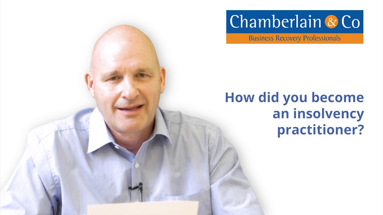 How did you become an insolvency practitioner?