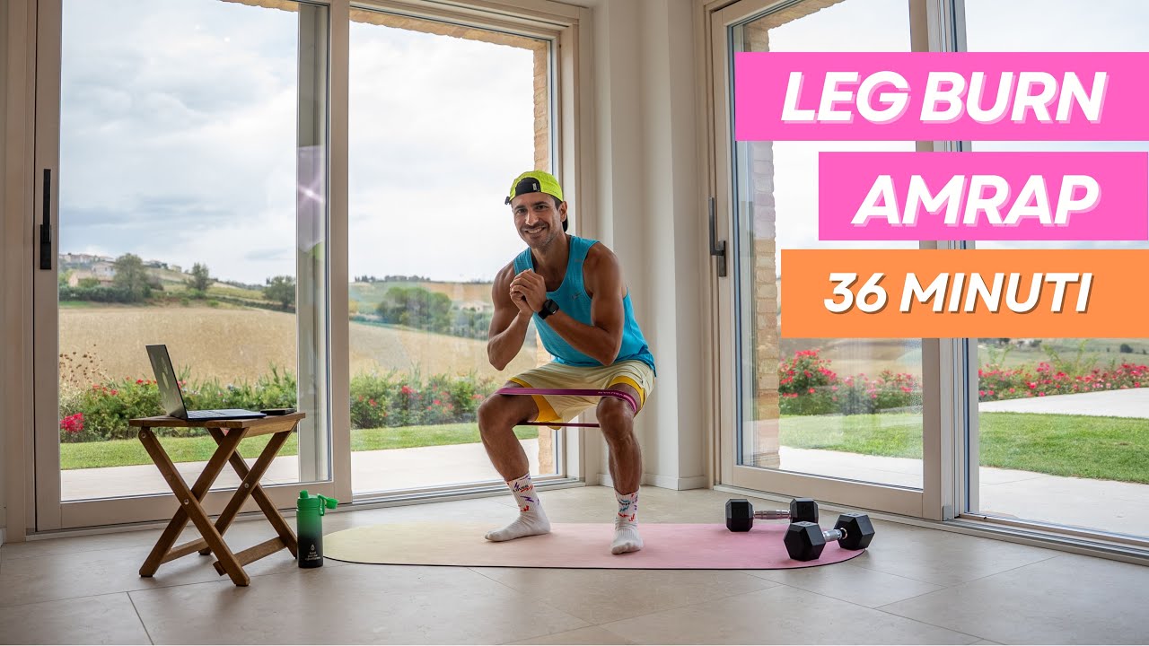 🔥 36 MINUTI DI FUOCO PER LE GAMBE 🔥