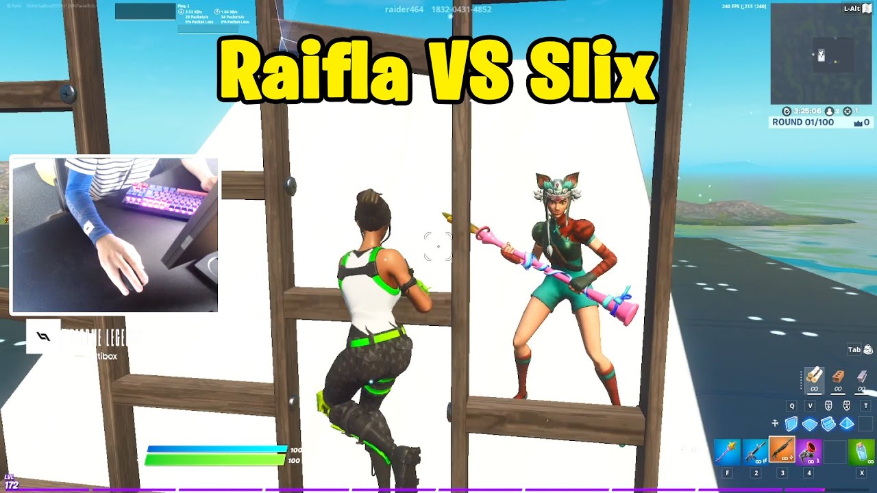 BL Raifla VS SLIX 1v1 Buildfights!