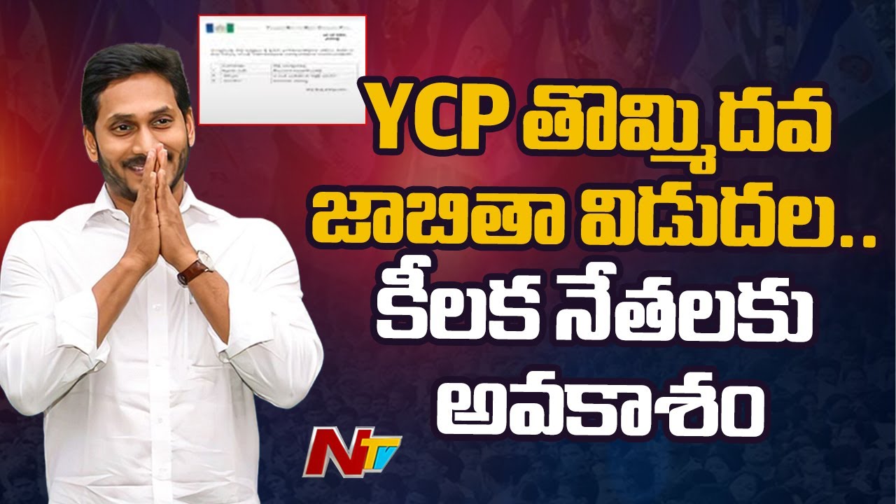 CM Jagan Appoints MP Vijayasai Reddy As Nellore Parliament Incharge | YCP | Ntv