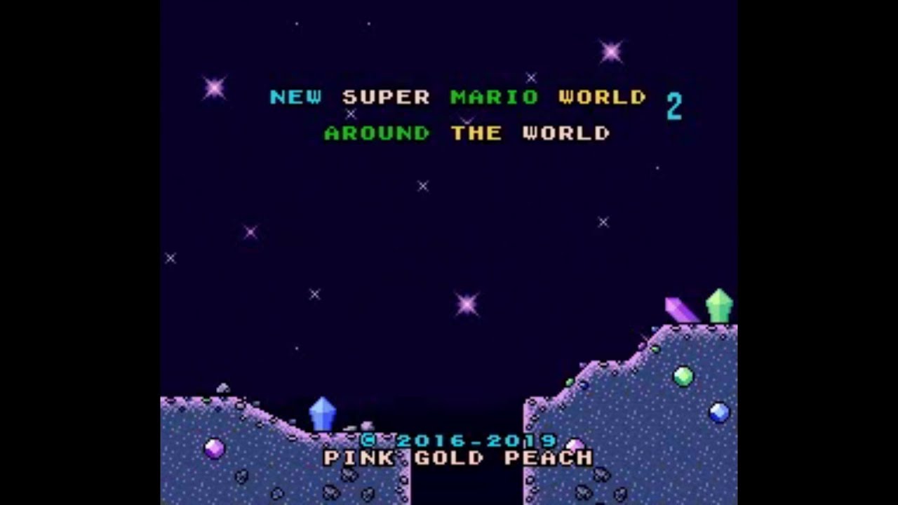 SMW Hack Longplay - New Super Mario World 2: Around The World