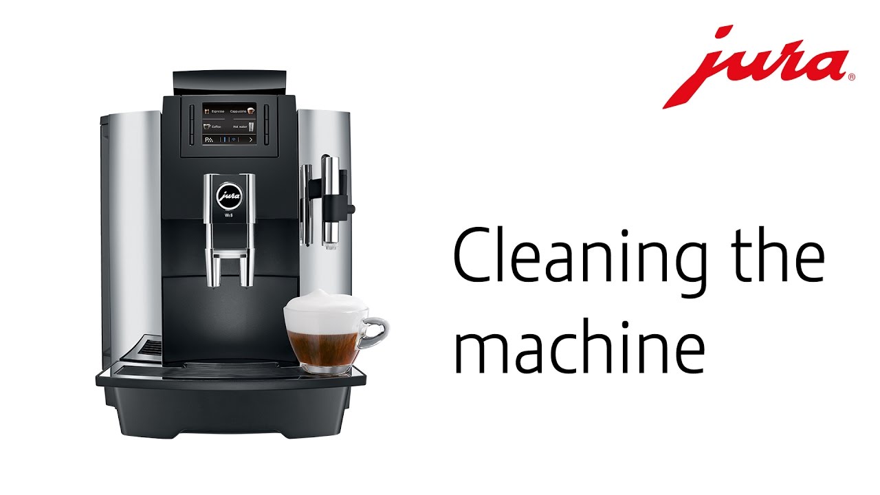 JURA WE8 - Cleaning the machine
