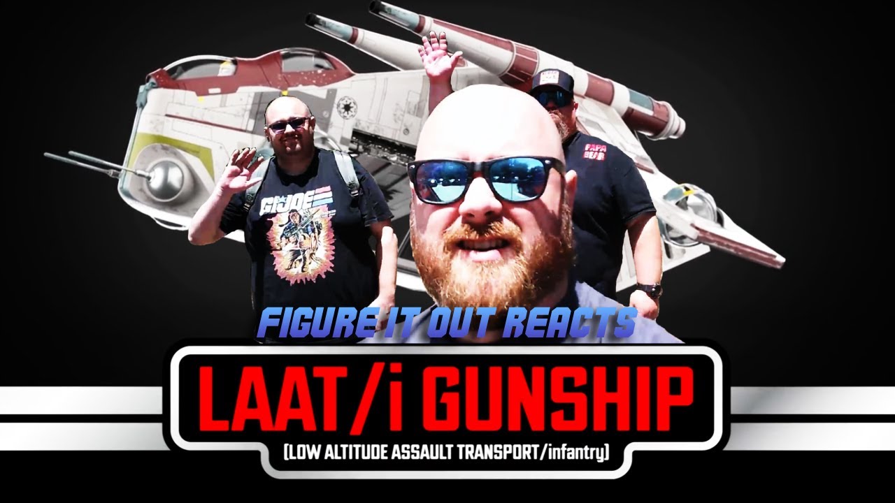 Star Wars The Vintage Collection HasLab LAAT/i Gunship Revealed! Figure It Out Reacts!