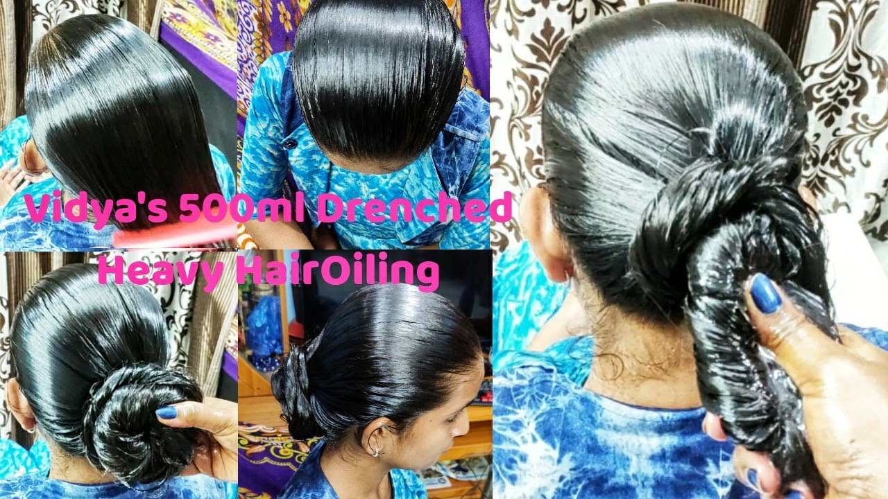 Vidya's 500ml Heavyoiling & Sleek Hairstyles 