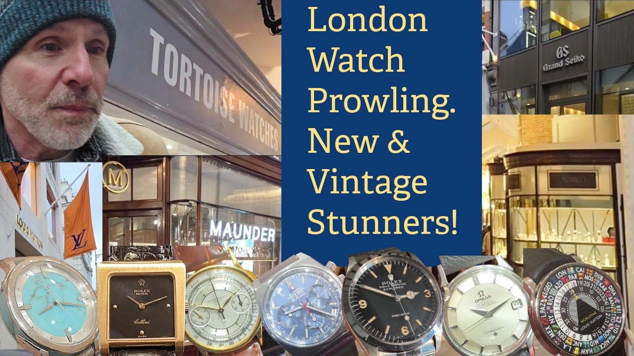 Лондонский рынок часов! Новые и винтажные — доступные и стильные — каждый найдет что-то для себя!