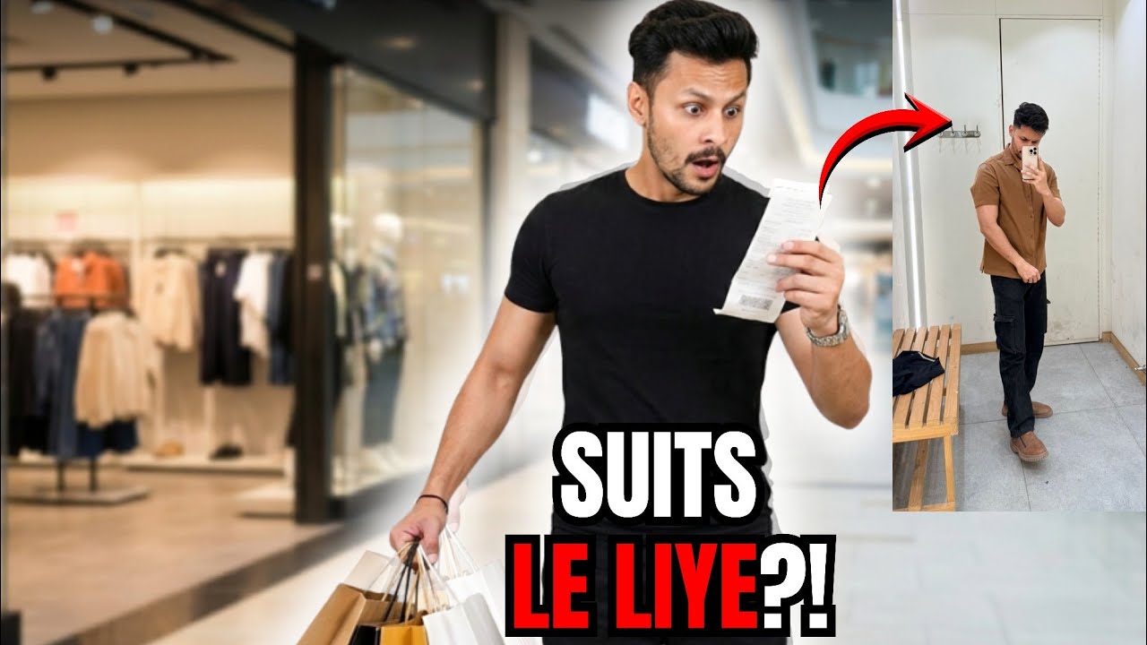 Sirf Timepass Ke Liye Gaye Thay… Suits Le Kar Nikle 😭 | Day Off Vlog