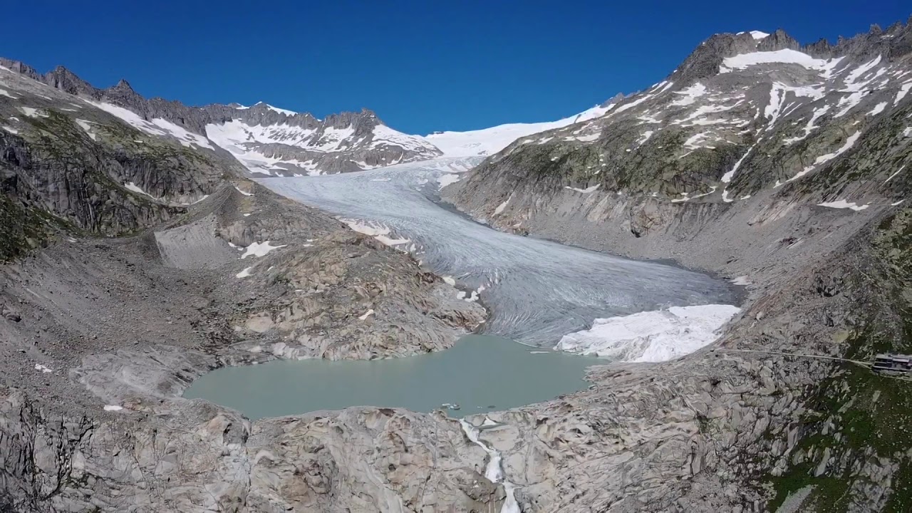 Rhonegletscher am Furka - Drone Teaser SwissBest