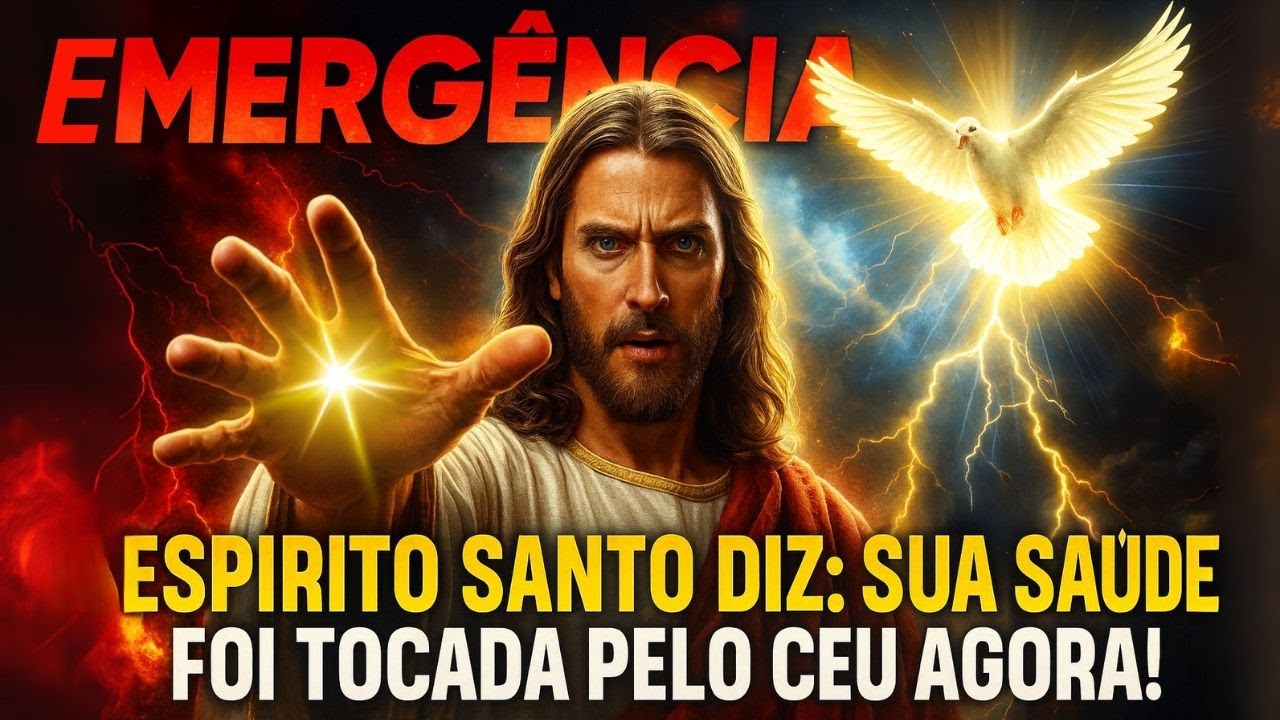 O ESPÍRITO SANTO DIZ: SUA SAÚDE FOI TOCADA PELO CÉU AGORA!