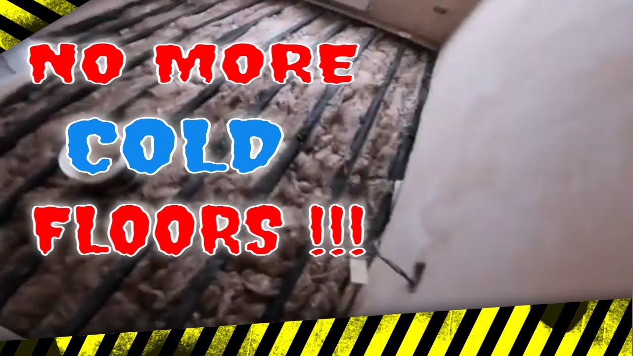 How to insulate a raised timber floor