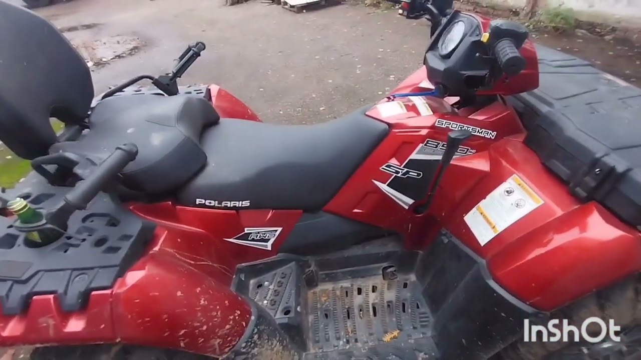 POLARIS SPORTSMAN 850. Мама с папой зря старались если сын купил полярис!