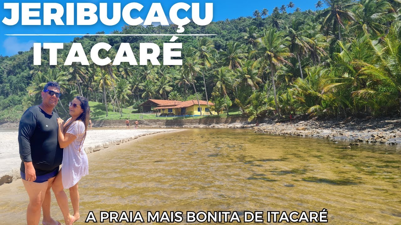 TRILHA DA PRAIA DE JERIBUCAÇU EM ITACARÉ - A PRAIA MAIS BONITA DE ITACARÉ NA BAHIA