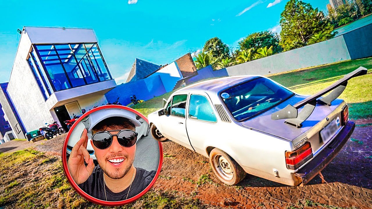 FINALMENTE LEVEI O CHEVETIN PRA CASA NOVAA !! * e quase descobri o carro novo do Renato * 🤫