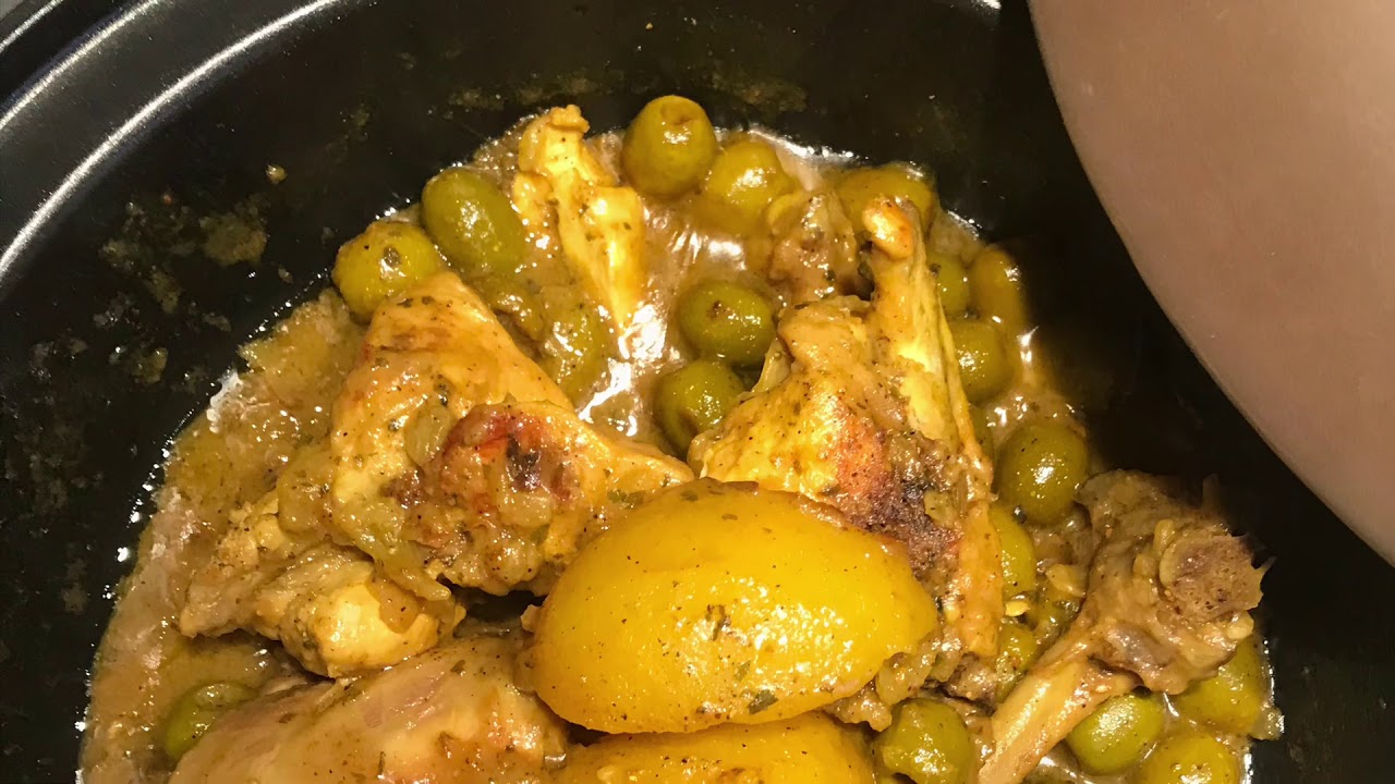 TAGINE POULET AUX OLIVES RAPIDE / FACILE ET TROP BON 😉