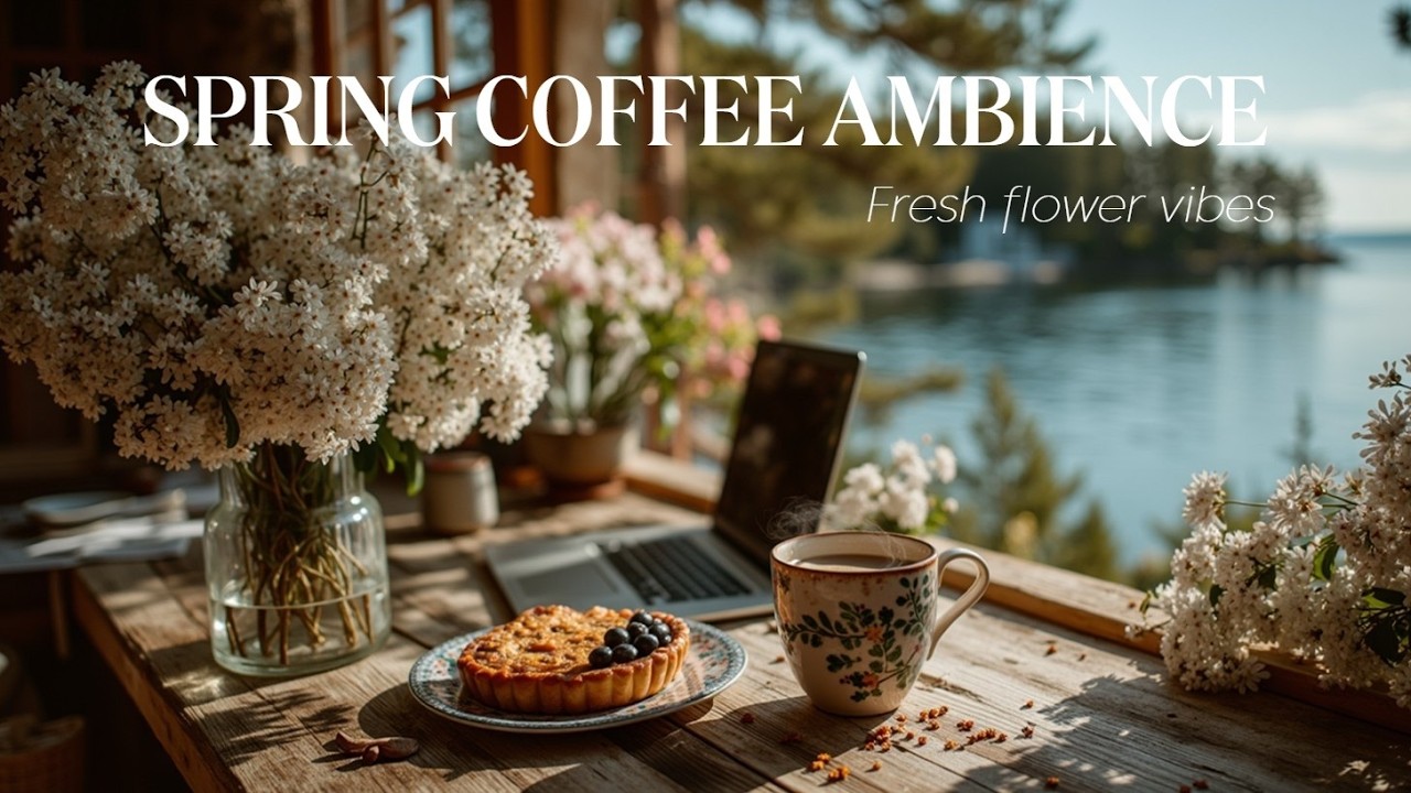 Уютный Весенний Кофейный Джаз и Расслабляющая Весенняя Инструментальная Джаз-Музыка