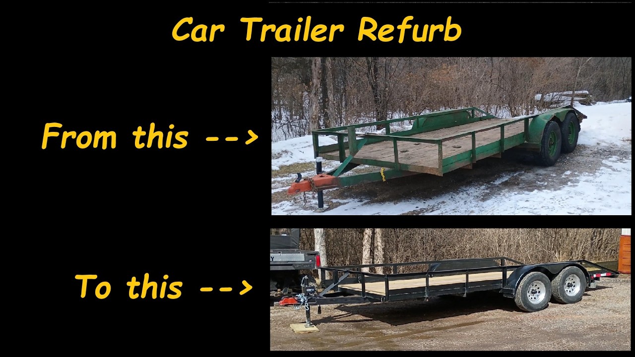 Car trailer refurb