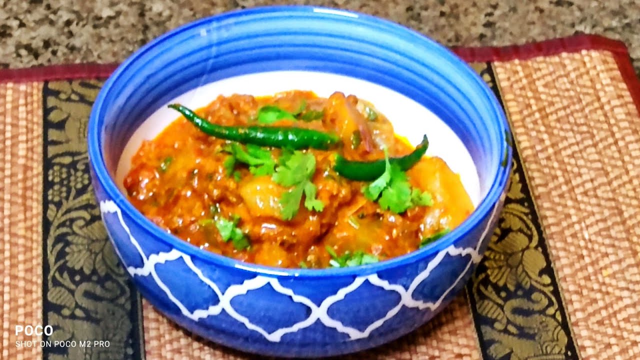 Lauer Tarkari with Onion , Garlic & Milk # Vegetable Dish