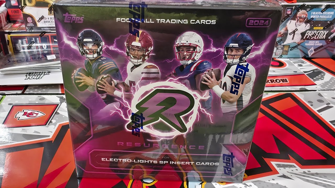 TOPPS RESURGENCE FOOTBALL MEGA BOX 2024 