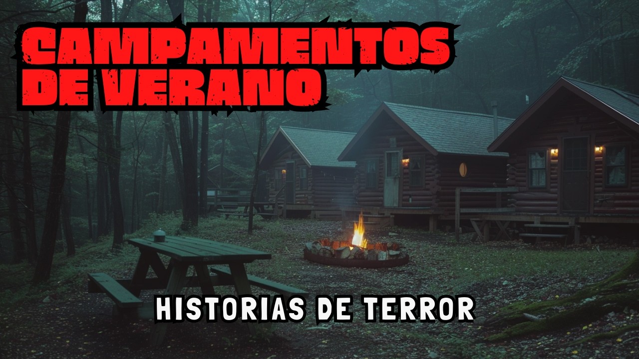ESA CRIATURA ACECHABA EL CAMPAMENTO / 10 Historias de Terror en Campamentos de Verano