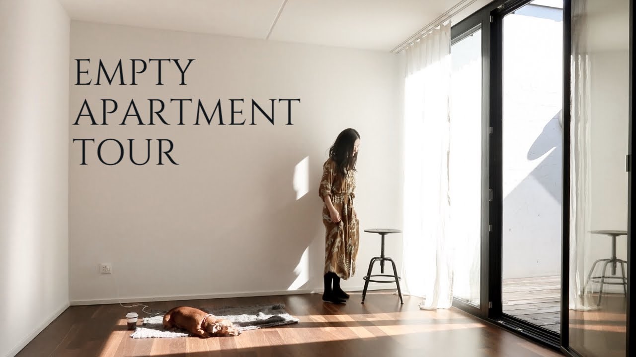Empty Apartment Tour in Switzerland (with a Courtyard)
