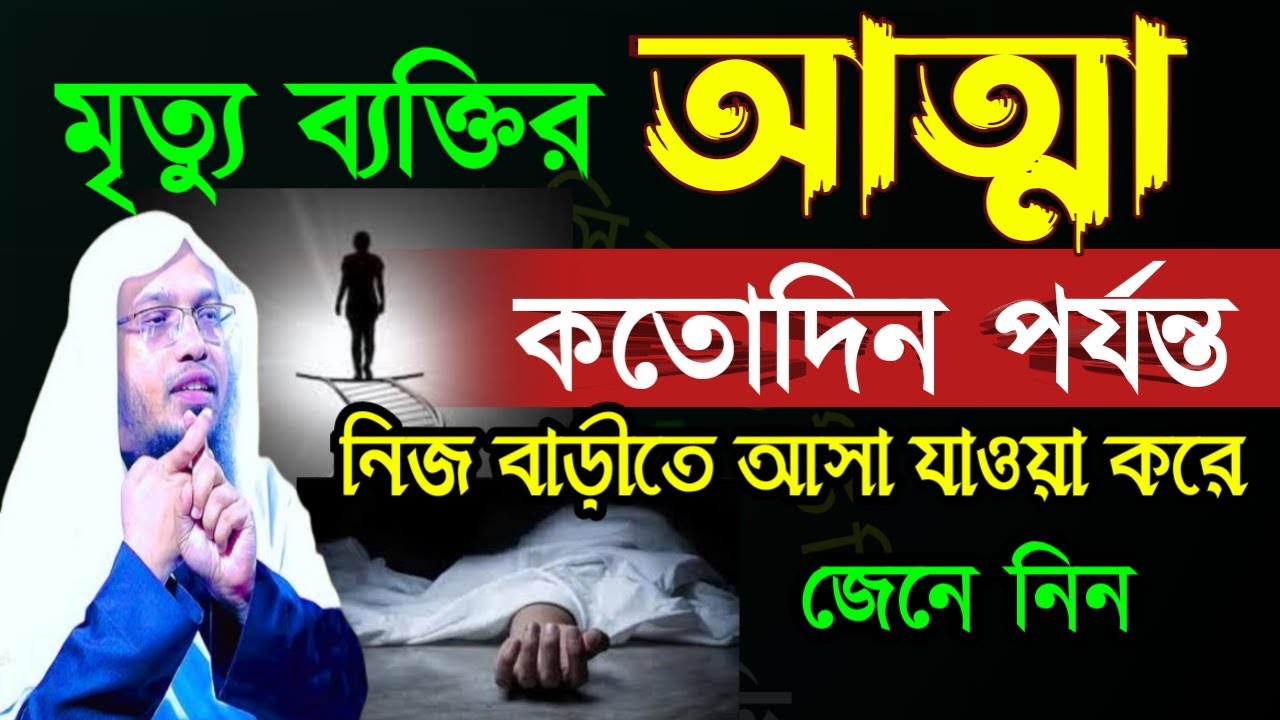 🔴মৃত ব্যক্তির আত্মা কতদিন তার বাড়ি আসে জানেন ৯৯% মানুষ জানেই 🔴শায়েখ আহম্মাদুল্লা=Feb 2420264:15 AM