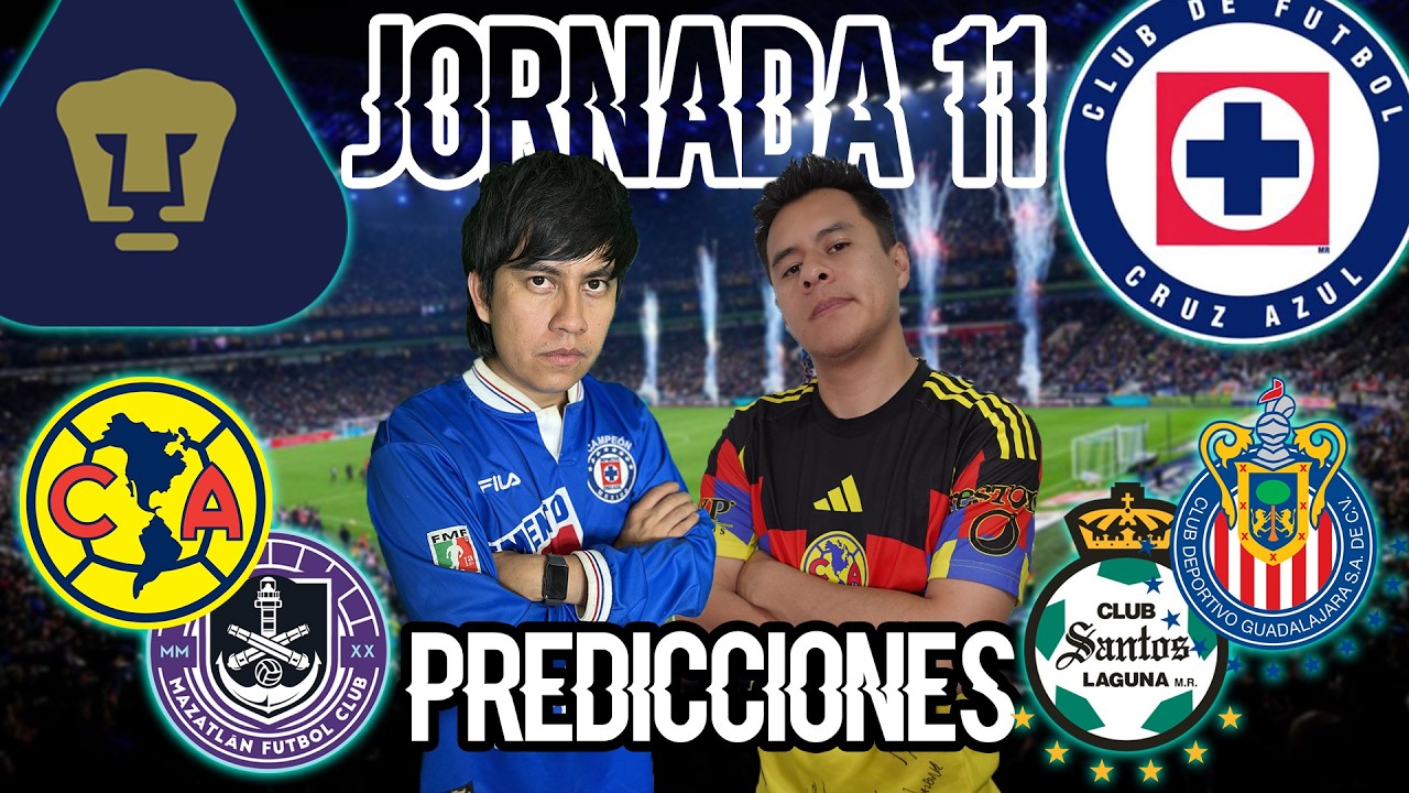 PREDICCIONES JORNADA 11 LIGA MX (CL 2026) ✔️✔️✔️