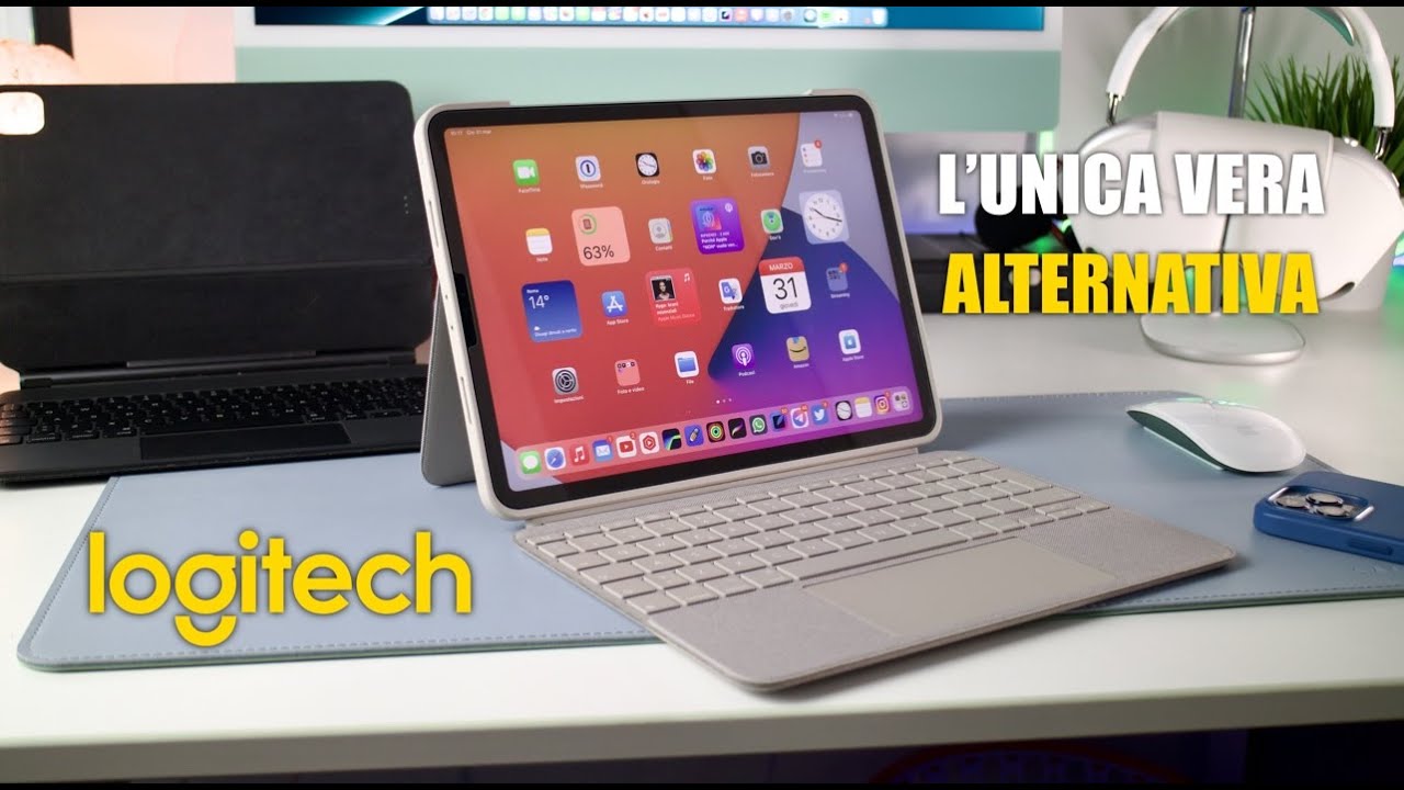 Logitech Combo Touch, L'UNICA vera ALTERNATIVA alla Magic Keyboard!