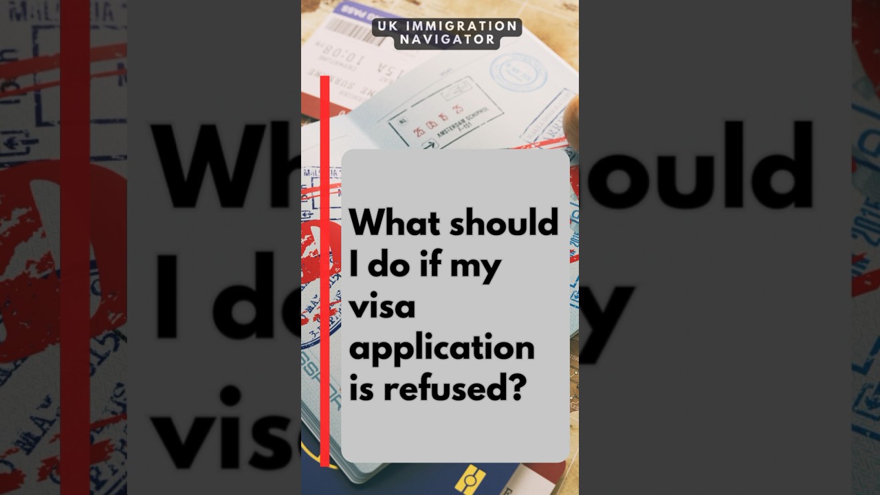 What should i do if my visa application is refused? #ukvisa #immigration
