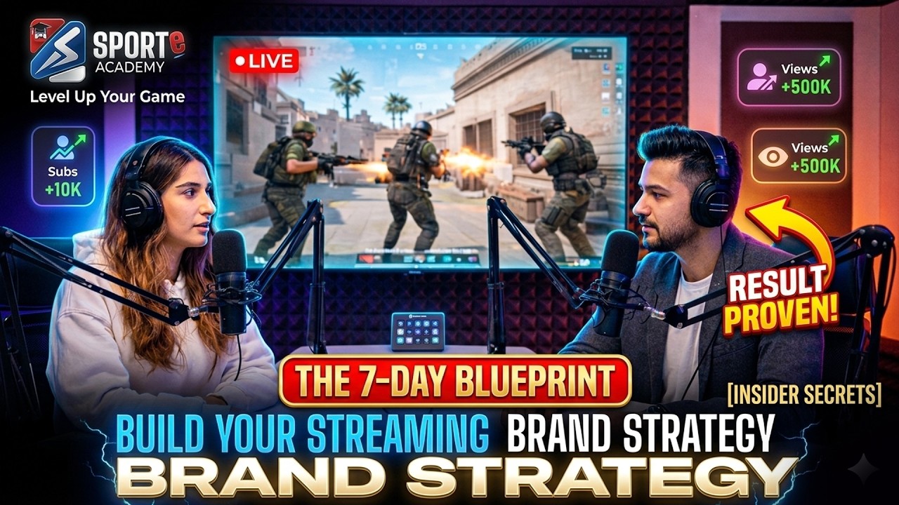Build Your Streaming Brand Strategy (Podcast) | Sporte Academy