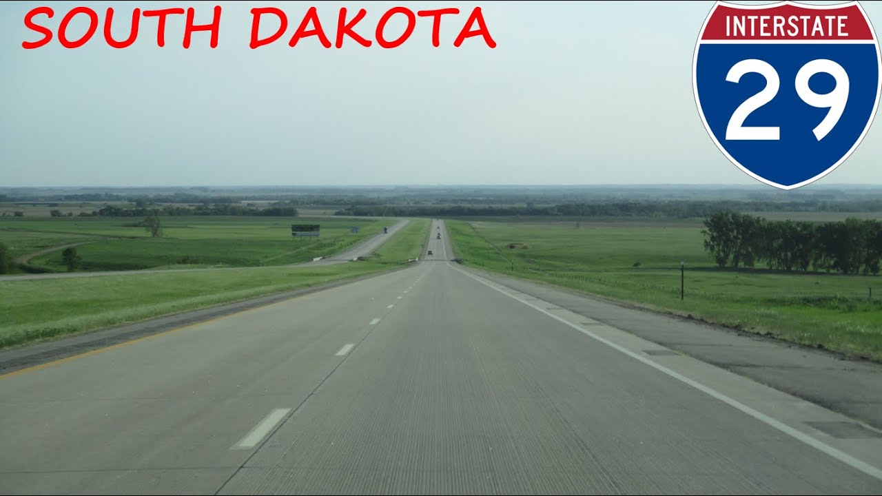 Interstate 29 - South Dakota northbound [FULL LENGTH VIDEO]